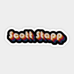 retro vintage Scott Stapp Sticker